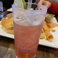 Strawberry margarita  #Veganuary at Bar Grazie in Massapequa Park