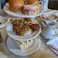 Vegan savoury at Roman Camp Hotel in Callander