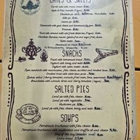 Menu at Koukounari in Papingo