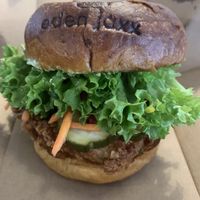 Chicken burger   at Eden Jaxx - Dybbølsgade in Copenhagen