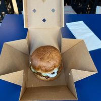 BBQ Fried "Chicken" Sandwhich at Eden Jaxx - Dybbølsgade in Copenhagen