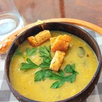 Lentil Soup at Tyche in Antalya