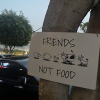 Cute board at the entree 2  at Tyche in Antalya