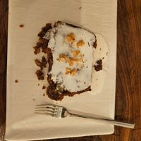 Carrot cake (gf) at Tyche in Antalya