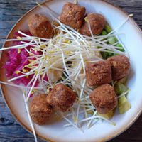 Falaffel bowl at Le 7 by Juliette in Durbuy