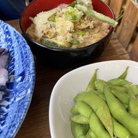 vegetable tempura udon  at Hamayuu Japanese Restaurant in Chester