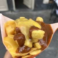 Kleine Jongen 4,65€
Cheese saus 1,25€
Pindasaus 1,25€  at Vlaamse Frites Snackland in Amsterdam