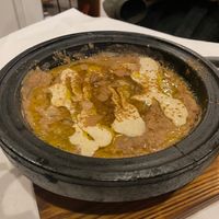 Ful - favabean dish at Mazbi Restaurant in Montreal