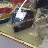 Chunky cake slices at My Vegan Sweet Tooth in Virginia Beach