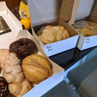 The pot pie is amazing! The doughnuts were all good as well, especially the lemon blueberry. at My Vegan Sweet Tooth in Virginia Beach