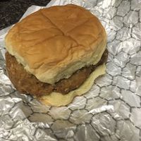 Chick-un sandwich, one of the best take out vegan sandwiches I’ve ever had! at My Vegan Sweet Tooth in Virginia Beach