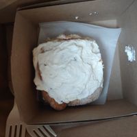 Cinnamon roll at My Vegan Sweet Tooth in Virginia Beach