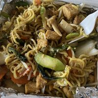 i got it with extra tofu! at O-Cha Noodle Cafe in Beaufort