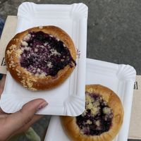 Blueberry kolach  at Kolacherie Celetna in Prague