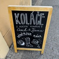   at Kolacherie Celetna in Prague