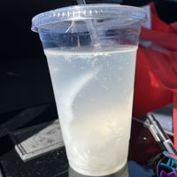 Fresh coconut water   at Cane & Coconut in Washington