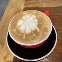 Coffee  at Two Birds Eatery in Hamilton