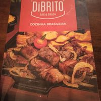Capa cardápio at DiBRITO Bar & Brasa in Sao Paulo