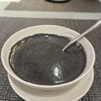 Sweet sesame soup  at Meimen SJT 梅門 in Taipei