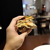 Chinese burger at Meimen SJT 梅門 in Taipei