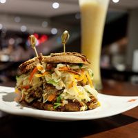 Chinese burger at Meimen SJT 梅門 in Taipei