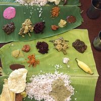 Vegetarian  on top, vegan on bottom  at Sree Anandha Bhavans Pure Veg A/C in Kollam