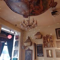 Interieur mit Särgen at Kloster in Nuremberg