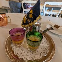 Mint tea ... Delicious! at Tajine in Santa Fe