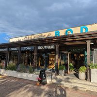 Outside at Tajine in Santa Fe