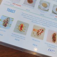 Toast salgadas at CRUX Raw Cake in Santa Monica