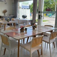   at CRUX Raw Cake in Santa Monica