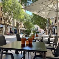   at La Cabra Feliz Bar Etico in Mallorca