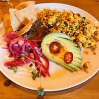 And scrambled Tofu  at Creativa in Ingolstadt