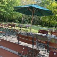 Aussenbereich mitten im Park! 👍🏻  at Creativa in Ingolstadt