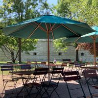Nice outdoor seating   at Creativa in Ingolstadt