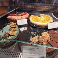 different cakes, e.g. strawberry, mango, cocoa at Creativa in Ingolstadt