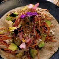 Sweet potato wrap at Meru Ubud in Ubud