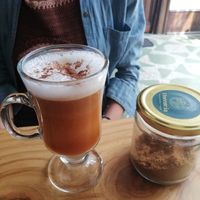 Cappuccino at Florencia - Vegan Kitchen in Lima