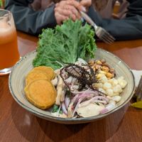 Mushroom cerviche at Florencia - Vegan Kitchen in Lima