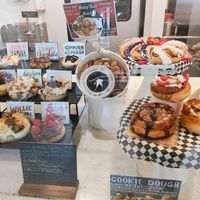 Choices at Cinnaholic in Austin