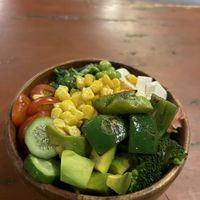 Vegan buddha bowl  at Aloha Poke & Beer in Ho Chi Minh City