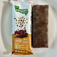 Peanut chocolate snack bar  at Vegan Way - Cloud Kitchen in Dubai
