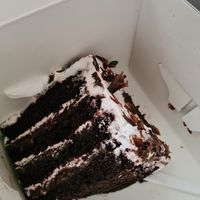 Black forest cake at Fully Baked in Nairobi