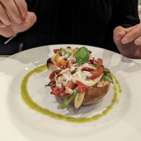 Bruschetta at Amici in Spalding
