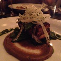 Smoked and Stuffed Roast Tofu at Woodlot in Toronto