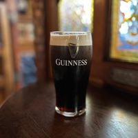 The perfect pint   at The Crown Liquor Saloon in Belfast