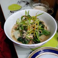 Noodles with tofu and mushrooms at Kleiner Herd Großes Feuer in Bonn