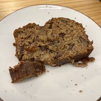 Banana pie  at La Barra Dulce in Madrid