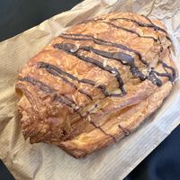 Chocolate napolitana   at La Barra Dulce in Madrid