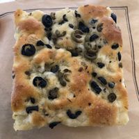 Olive focaccia   at Paul - The Galleria in Abu Dhabi